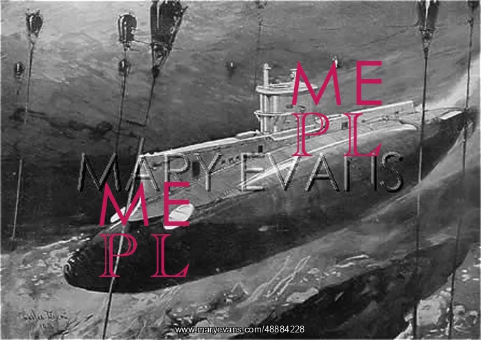 : SUBMARINE E14 MISS MINE : SUBMARINE E14 MISS MINE