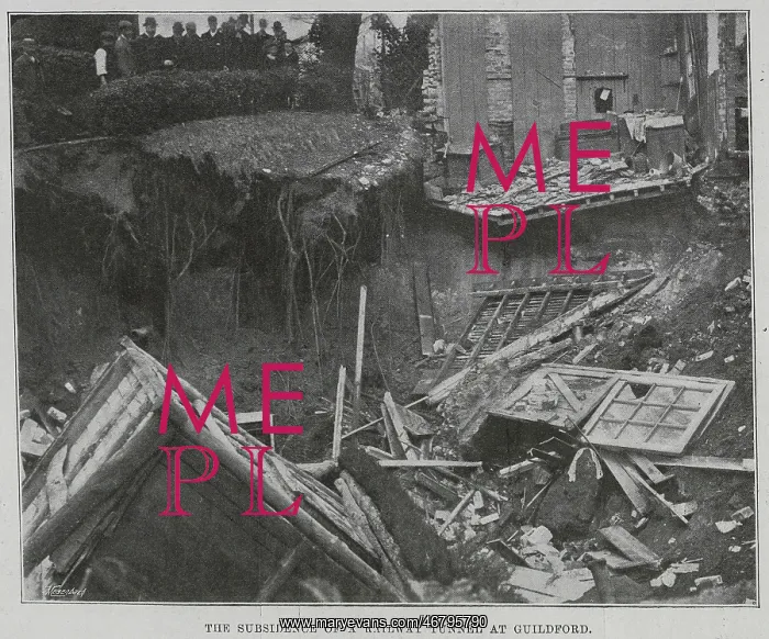 : Subsidence of Railway Tunnel at Guildford : Subsidence of Railway Tunnel at Guildford