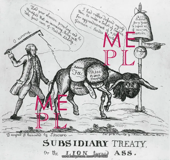 : Subsidiary treaty, or the lion turned ass : Subsidiary treaty, or the lion turned ass