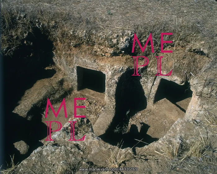 : Subterranean tombs in the necropolis : Subterranean tombs in the necropolis