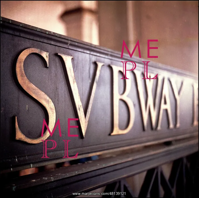  : Subway sign New York