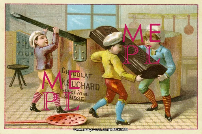 : Suchard advertising, advertising picture : Suchard advertising, advertising picture