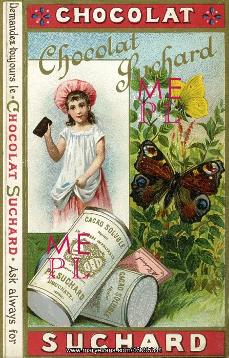 : Suchard advertising, Chocolat Suchard, Ph. Suchard, Neuchate : Suchard advertising, Chocolat Suchard, Ph. Suchard, Neuchate