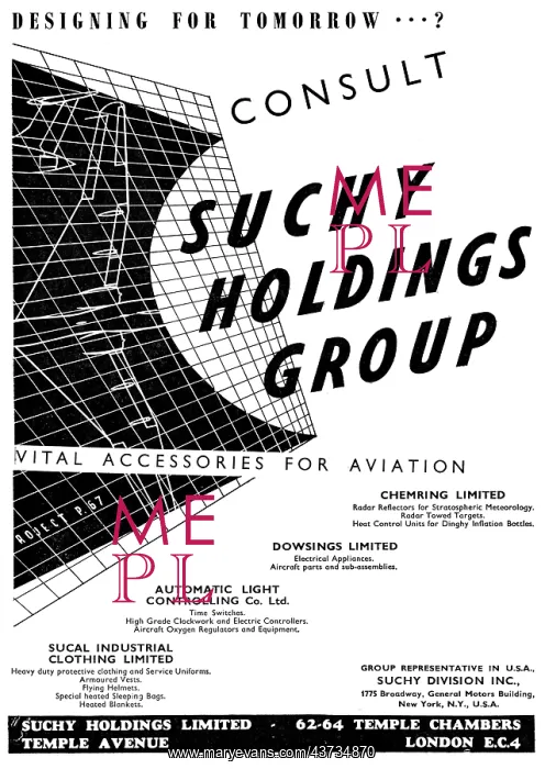 : Suchy Holdings - Chemring. Dowsings : Suchy Holdings - Chemring. Dowsings
