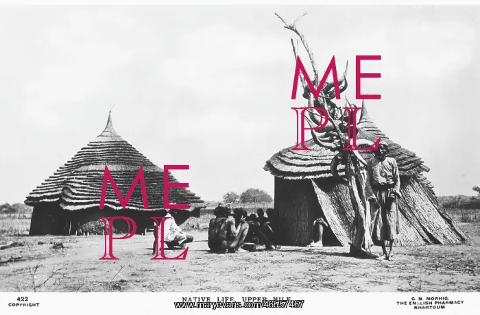 : Sudanese Dinka Village : Sudanese Dinka Village