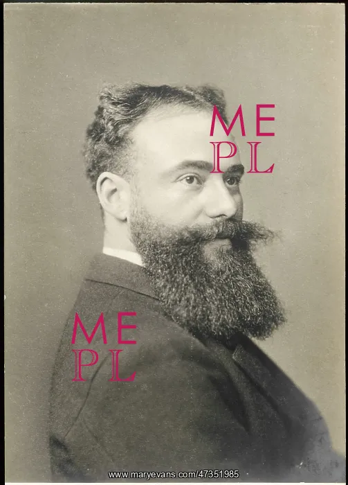  : SUDERMANN. HERMANN SUDERMANN (1857 - 1928), German writer of the Naturalist Movement