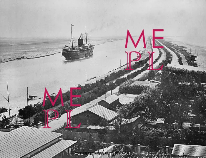 : Suez Canal around 1912 : Suez Canal around 1912