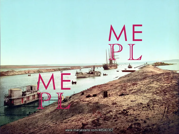 : Suez Canal, Red Sea, 1905 : Suez Canal, Red Sea, 1905