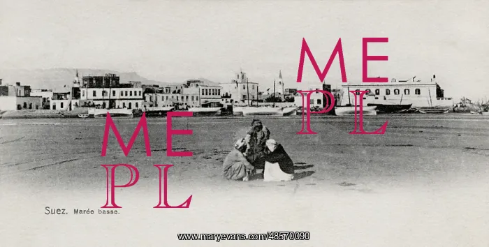 : Suez at low tide, Egypt : Suez at low tide, Egypt