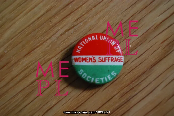 : Suffrage Badge N.U.W.S.S : Suffrage Badge N.U.W.S.S