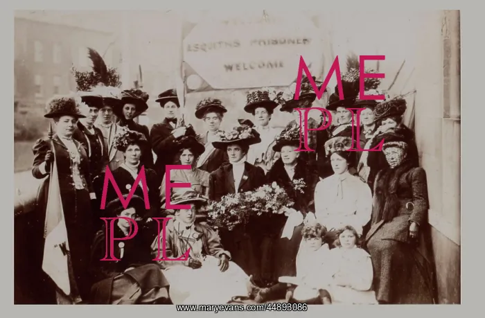: Suffragette Annie Kenney Released Prisoners : Suffragette Annie Kenney Released Prisoners