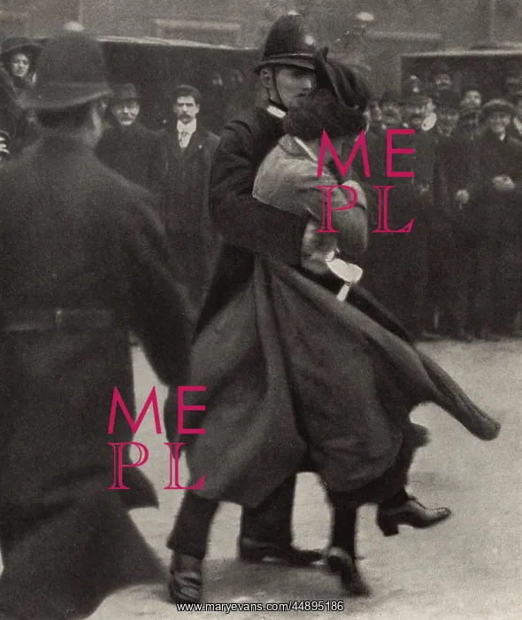 : Suffragette Arrested Black Friday 1910 : Suffragette Arrested Black Friday 1910