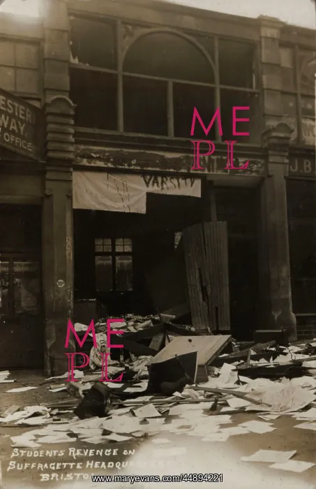 : Suffragette Arson Bristol : Suffragette Arson Bristol