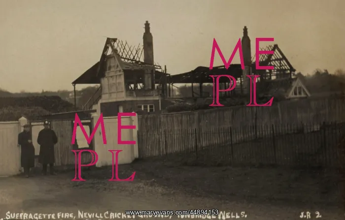 : Suffragette Arson Tunbridge Wells : Suffragette Arson Tunbridge Wells