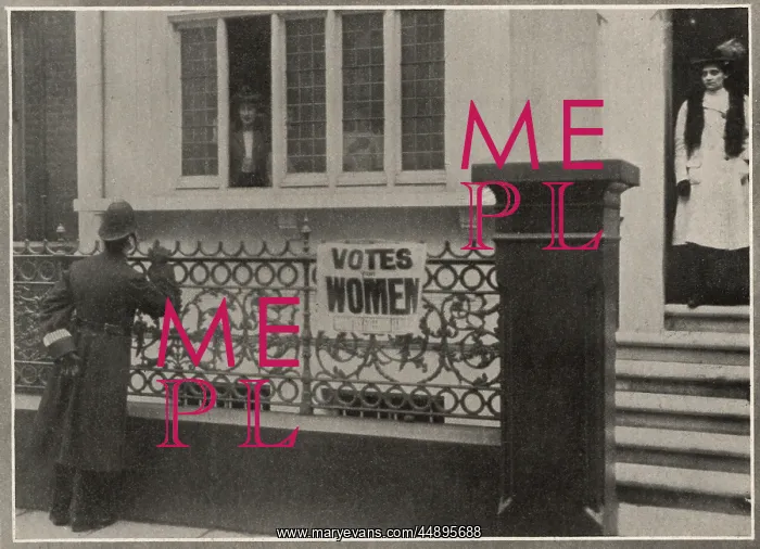 : Suffragette Augustine Birrell's Doorstep : Suffragette Augustine Birrell's Doorstep