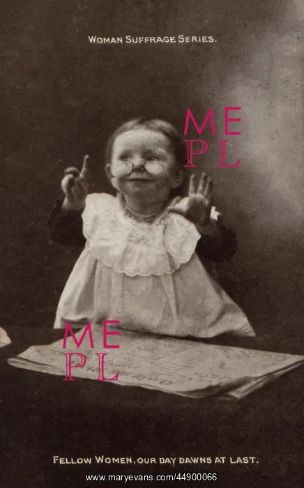 : Suffragette Baby Our Day Dawns : Suffragette Baby Our Day Dawns