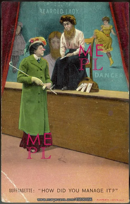 : SUFFRAGETTE / BEARDED LADY : SUFFRAGETTE / BEARDED LADY