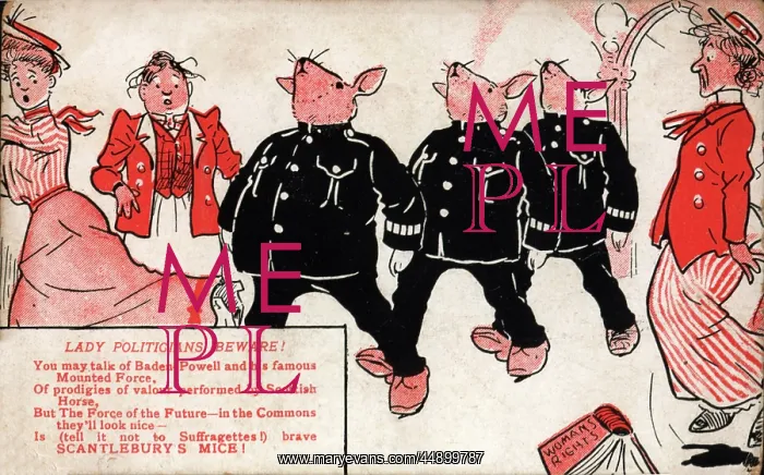 : Suffragette, Beware Scantlebury's Mice : Suffragette, Beware Scantlebury's Mice