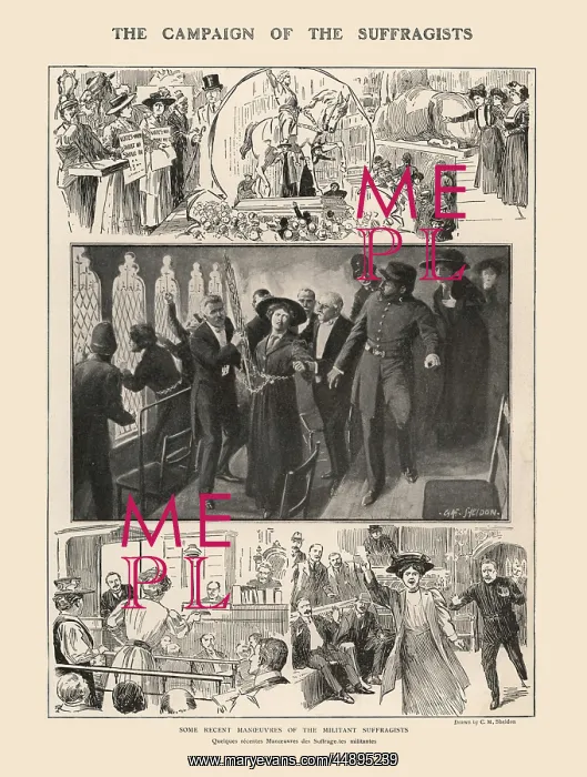 : Suffragette Campaign Muriel Matters Pankhurst : Suffragette Campaign Muriel Matters Pankhurst