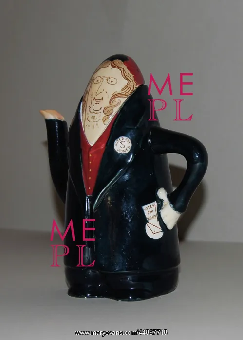 : Suffragette Ceramic Teapot : Suffragette Ceramic Teapot