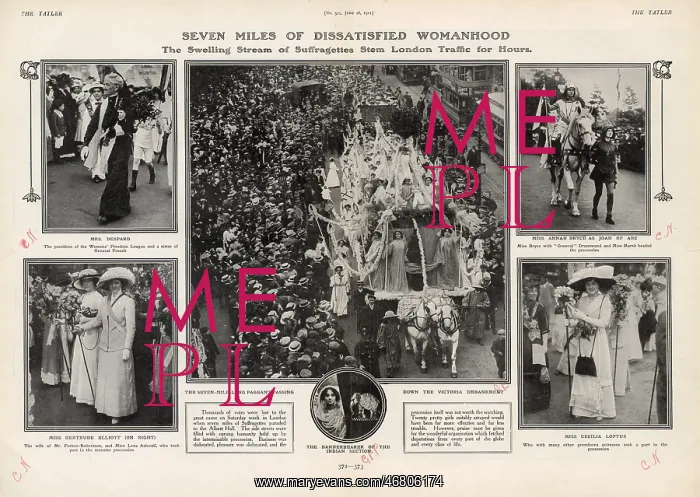 : The Suffragette Coronation Procession, 1911 : The Suffragette Coronation Procession, 1911