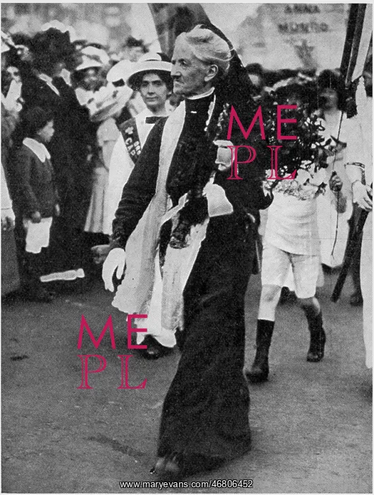 : Suffragette Coronation Procession, 1911 - Charlotte Despard : Suffragette Coronation Procession, 1911 - Charlotte Despard