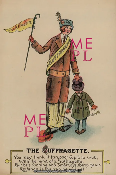 : The Suffragette and Cupid : The Suffragette and Cupid
