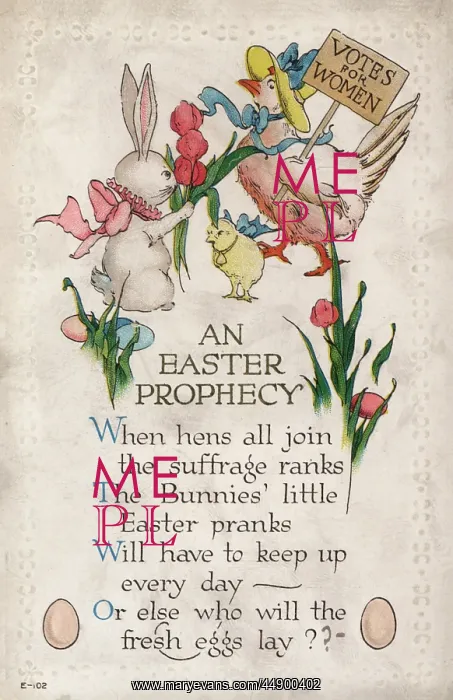 : Suffragette, An Easter Prophecy : Suffragette, An Easter Prophecy