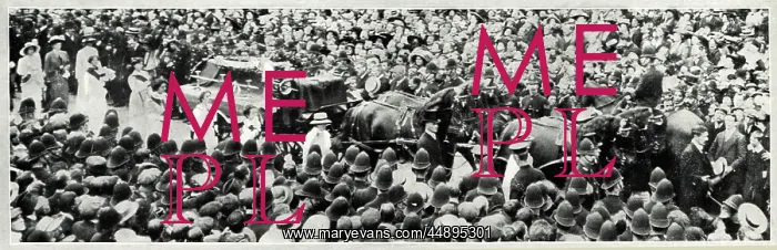 : Suffragette Emily Wilding Davison Funeral : Suffragette Emily Wilding Davison Funeral