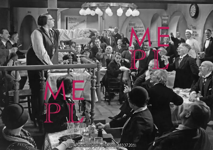 : Suffragette in a film scene : Suffragette in a film scene
