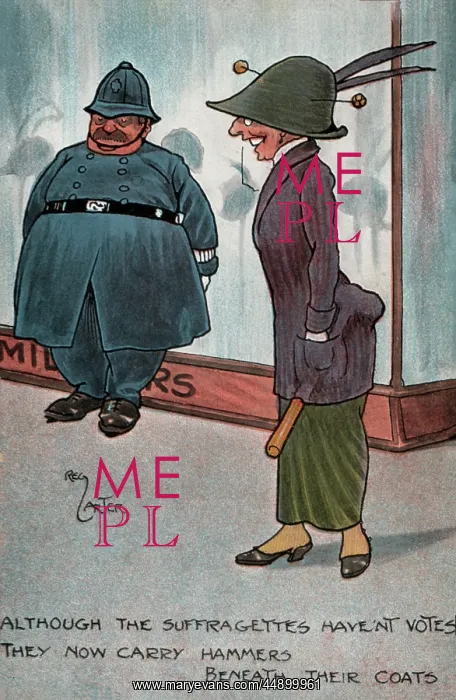 : Suffragette Hammer in Pocket Policeman : Suffragette Hammer in Pocket Policeman