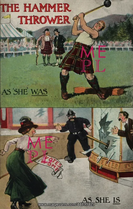 : Suffragette, Hammer Thrower : Suffragette, Hammer Thrower