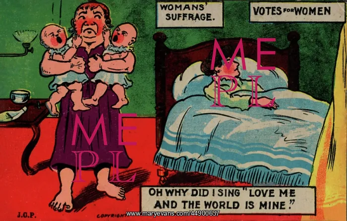 : Suffragette Husband Minds Babies : Suffragette Husband Minds Babies