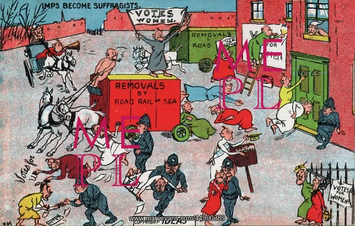: Suffragette Imps become Suffragists : Suffragette Imps become Suffragists