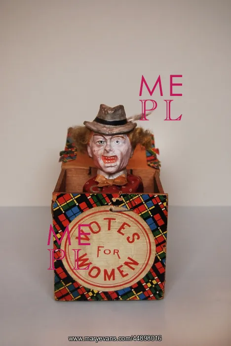  : Suffragette Jack-in-the-Box Votes for Women