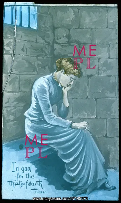  : Suffragette in jail