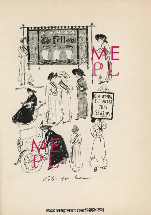 : Suffragette March Banners : Suffragette March Banners