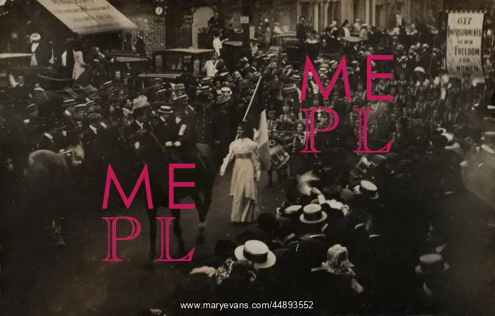 : Suffragette March Demonstration June 18 1910 : Suffragette March Demonstration June 18 1910