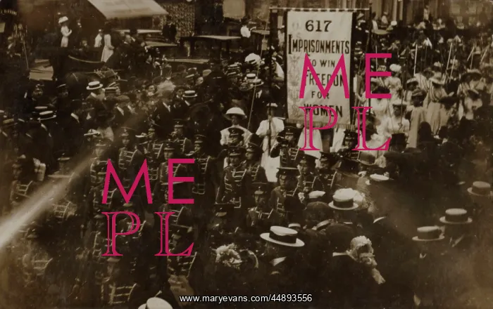 : Suffragette March Demonstration June 18 1910 : Suffragette March Demonstration June 18 1910