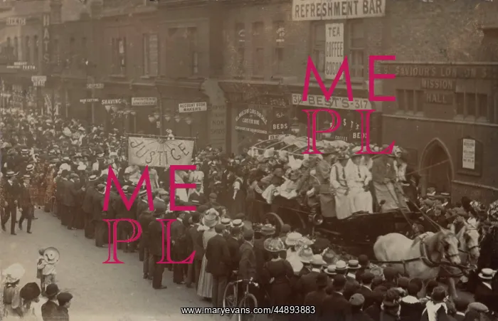 : Suffragette March to Hyde Park 1908 : Suffragette March to Hyde Park 1908