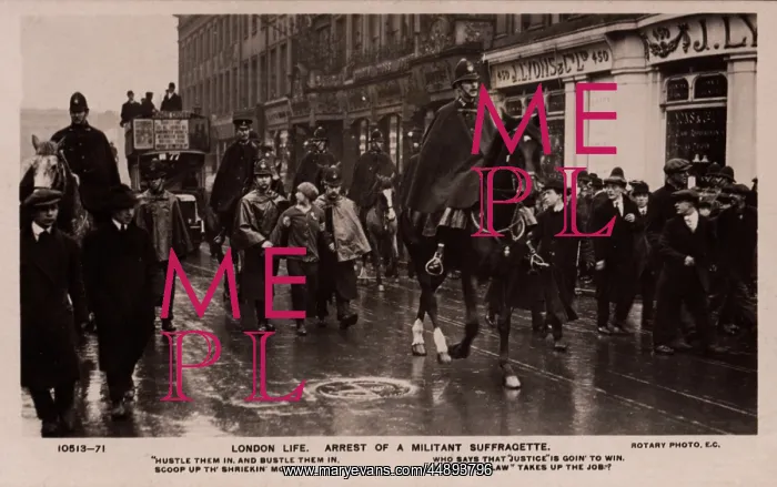 : Suffragette Militant Arrested Mary Phillips : Suffragette Militant Arrested Mary Phillips