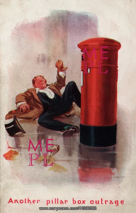 : Suffragette Pillar Box Outrage : Suffragette Pillar Box Outrage