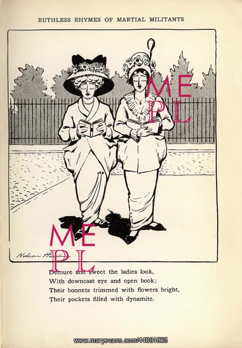 : Suffragette Ruthless Rhymes of Martial Militants : Suffragette Ruthless Rhymes of Martial Militants