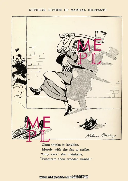 : Suffragette Ruthless Rhymes of Martial Militants : Suffragette Ruthless Rhymes of Martial Militants