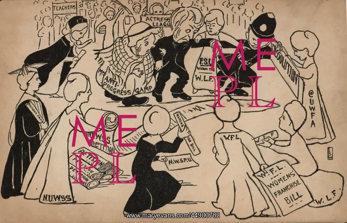 : Suffragette Societies Rally to the Cause : Suffragette Societies Rally to the Cause