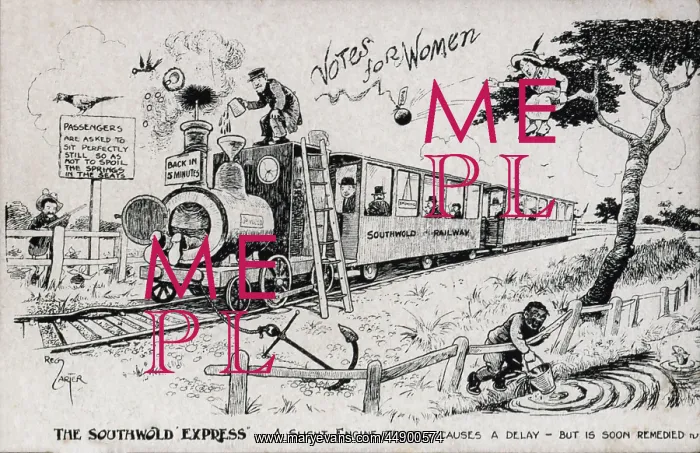 : Suffragette Southwold Express Bomb : Suffragette Southwold Express Bomb