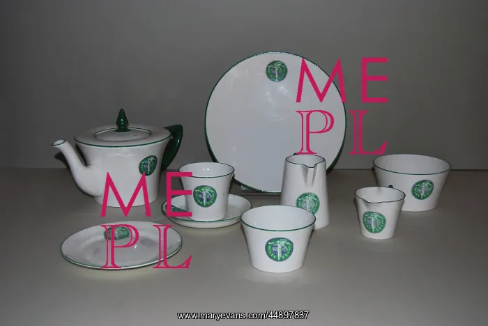 : Suffragette Tea set Sylvia Pankhurst : Suffragette Tea set Sylvia Pankhurst