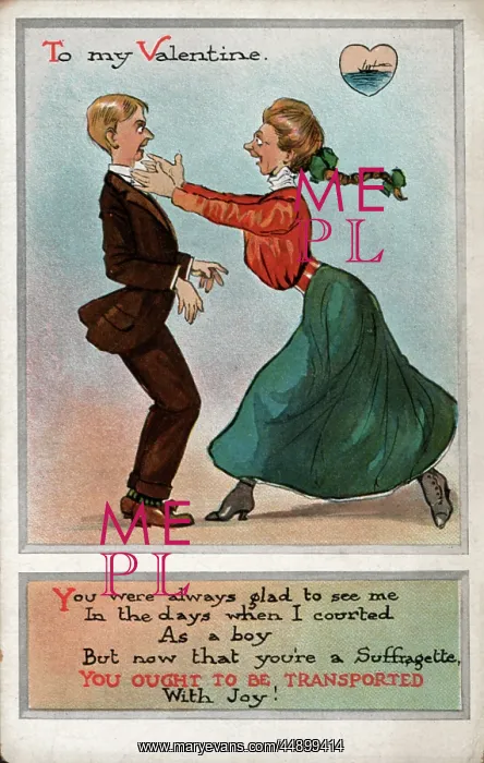 : Suffragette, To My Valentine : Suffragette, To My Valentine
