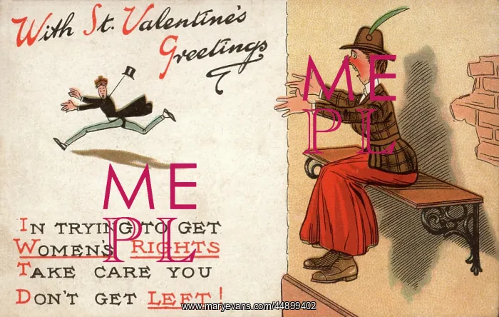 : Suffragette Valentine's Greetings : Suffragette Valentine's Greetings