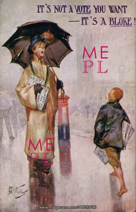 : Suffragette, Not a Vote - a Bloke : Suffragette, Not a Vote - a Bloke